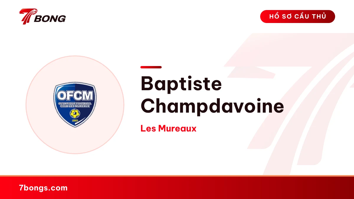 Baptiste Champdavoine — Les Mureaux