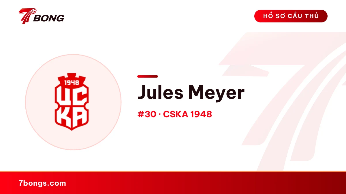 Jules Meyer — CSKA 1948