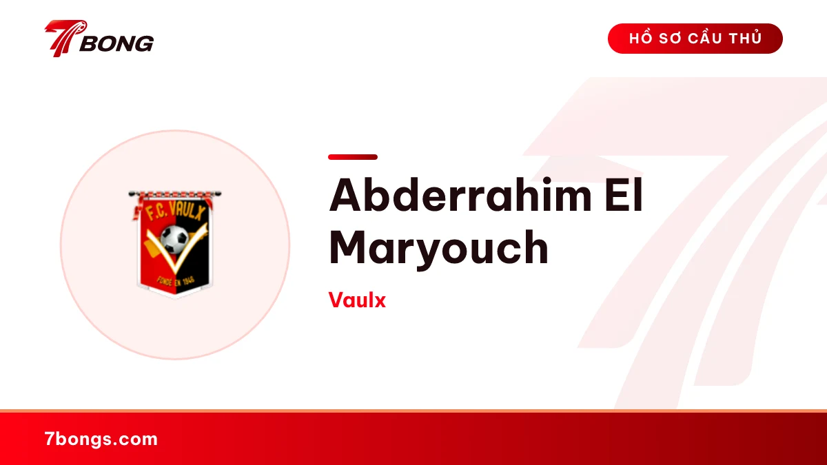 Abderrahim El Maryouch — Vaulx