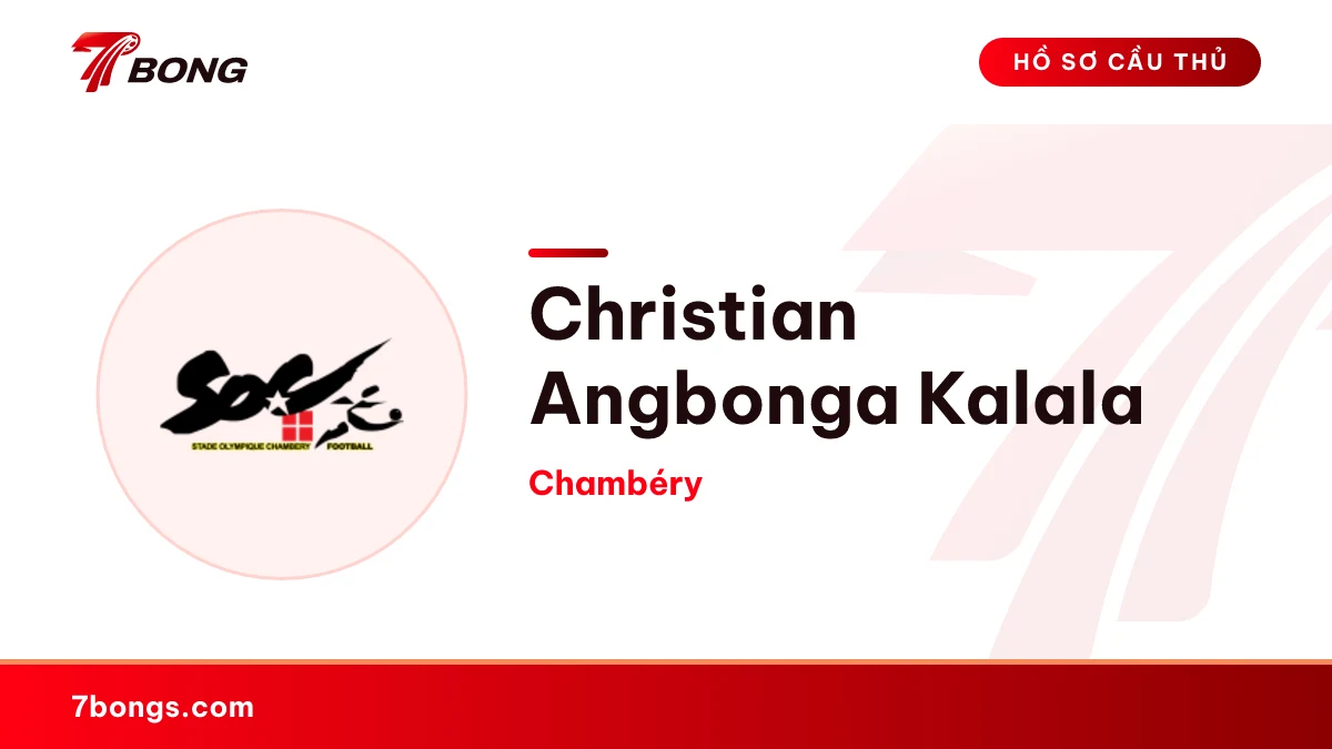 Christian Angbonga Kalala — Chambéry