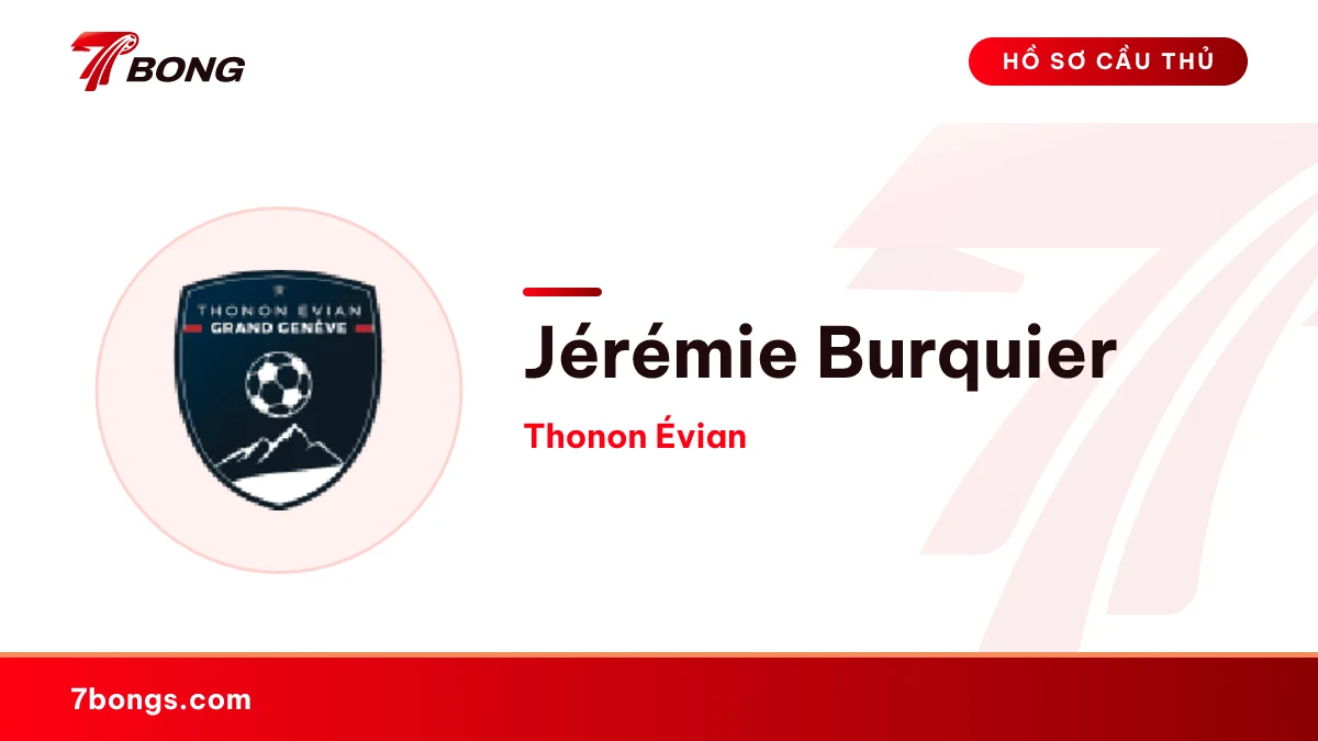 Jérémie Burquier — Thonon Évian