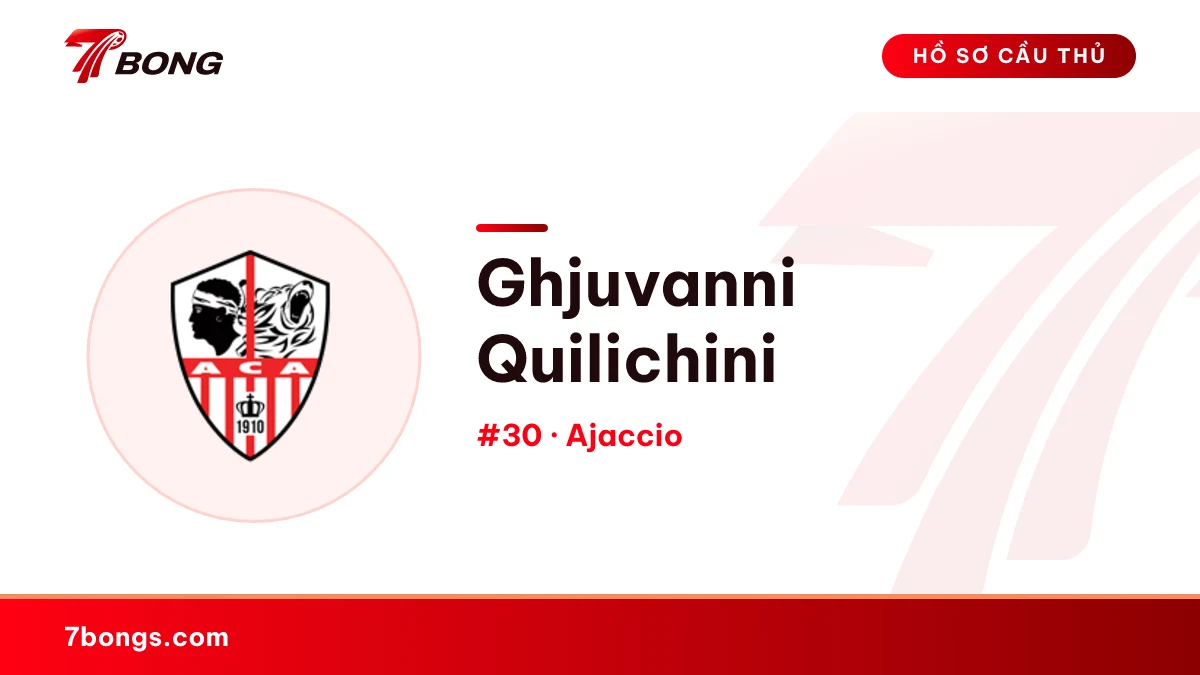 Ghjuvanni Quilichini — Ajaccio