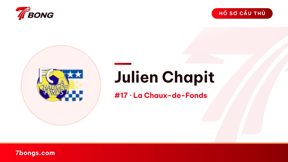 Julien Chapit — La Chaux-de-Fonds