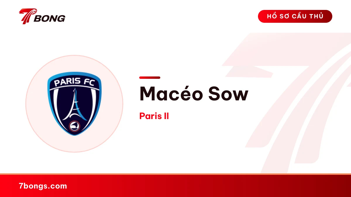 Macéo Sow — Paris II