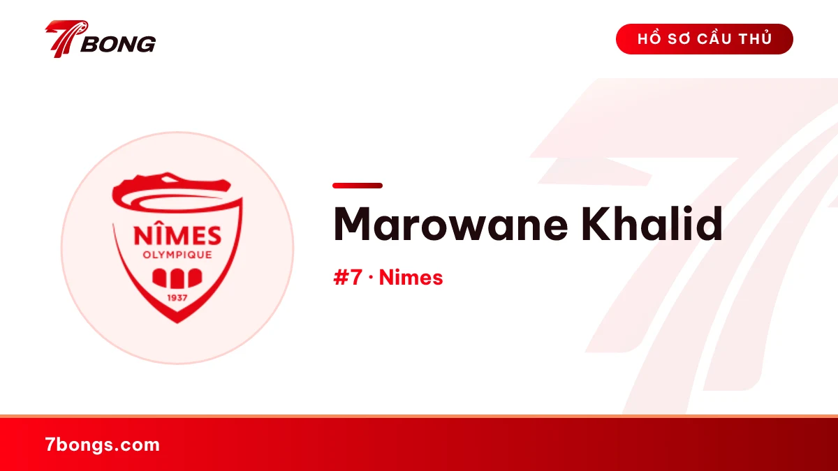 Marowane Khalid — Nimes