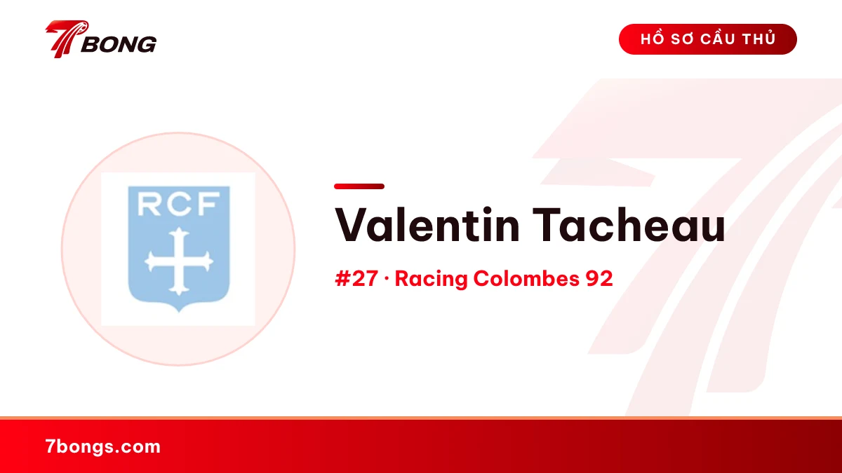 Valentin Tacheau — Racing Colombes 92