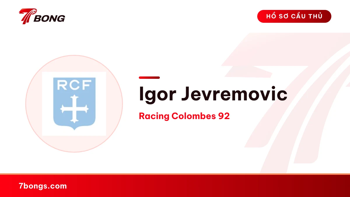 Igor Jevremovic — Racing Colombes 92