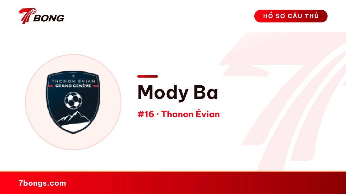 Mody Ba — Thonon Évian