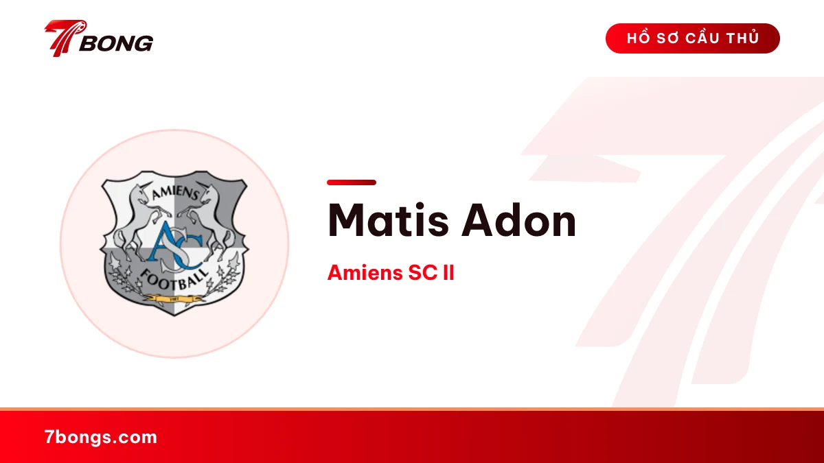 Matis Adon — Amiens SC II