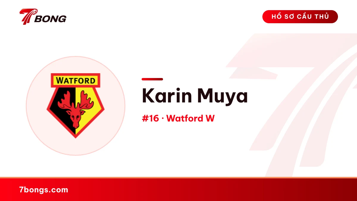 Karin Muya — Watford W