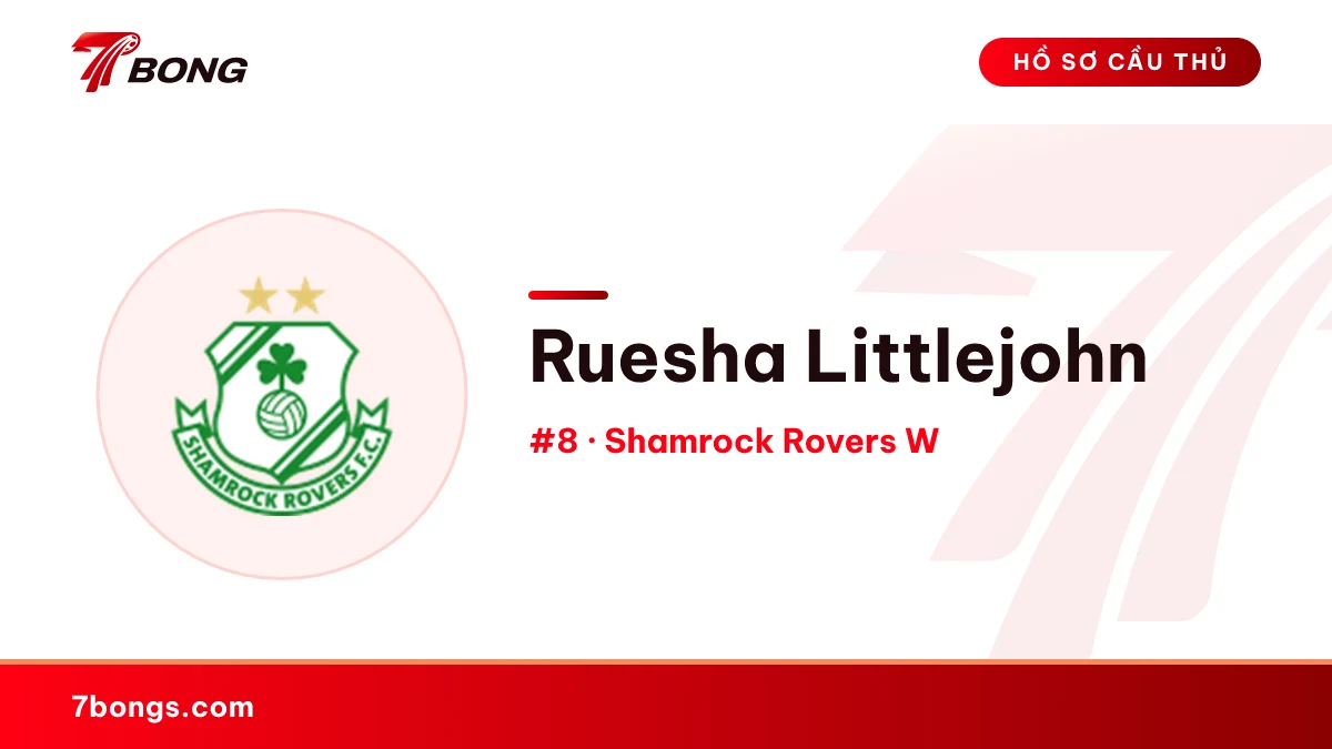 Ruesha Littlejohn — Shamrock Rovers W