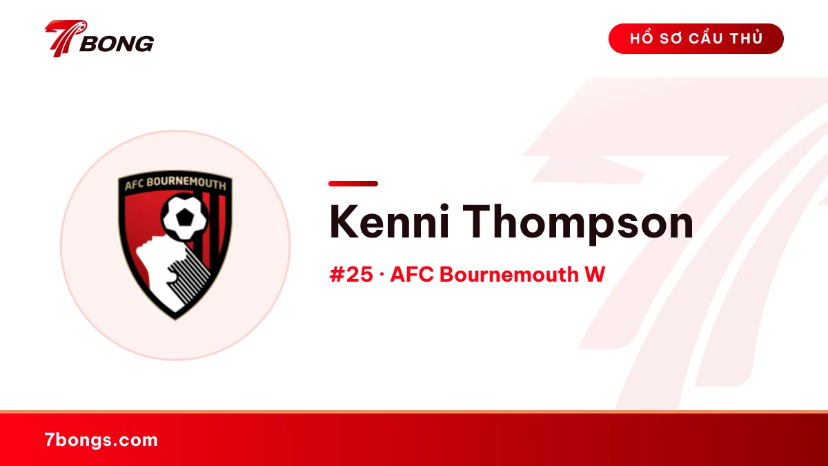 Kenni Thompson — AFC Bournemouth W