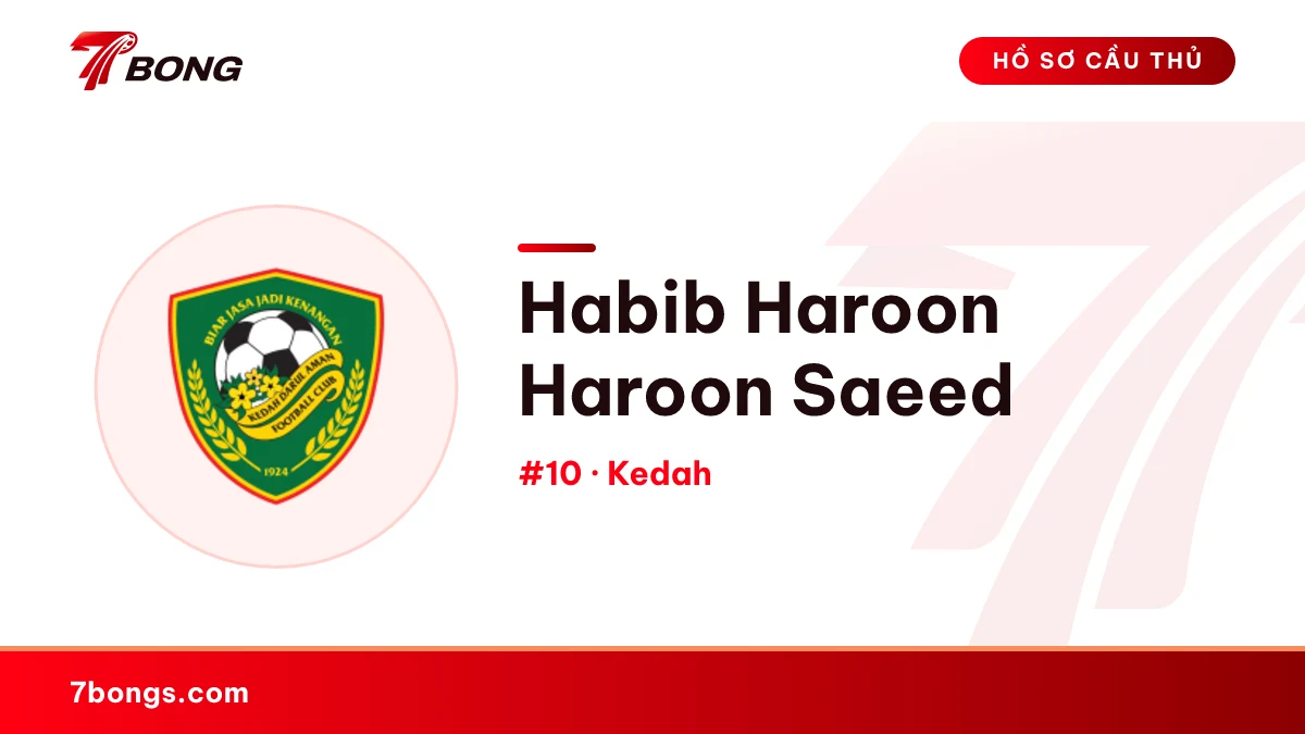 Habib Haroon Haroon Saeed — Kedah