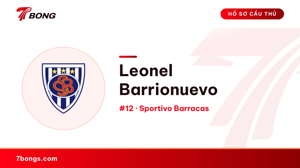 Leonel Barrionuevo — Sportivo Barracas