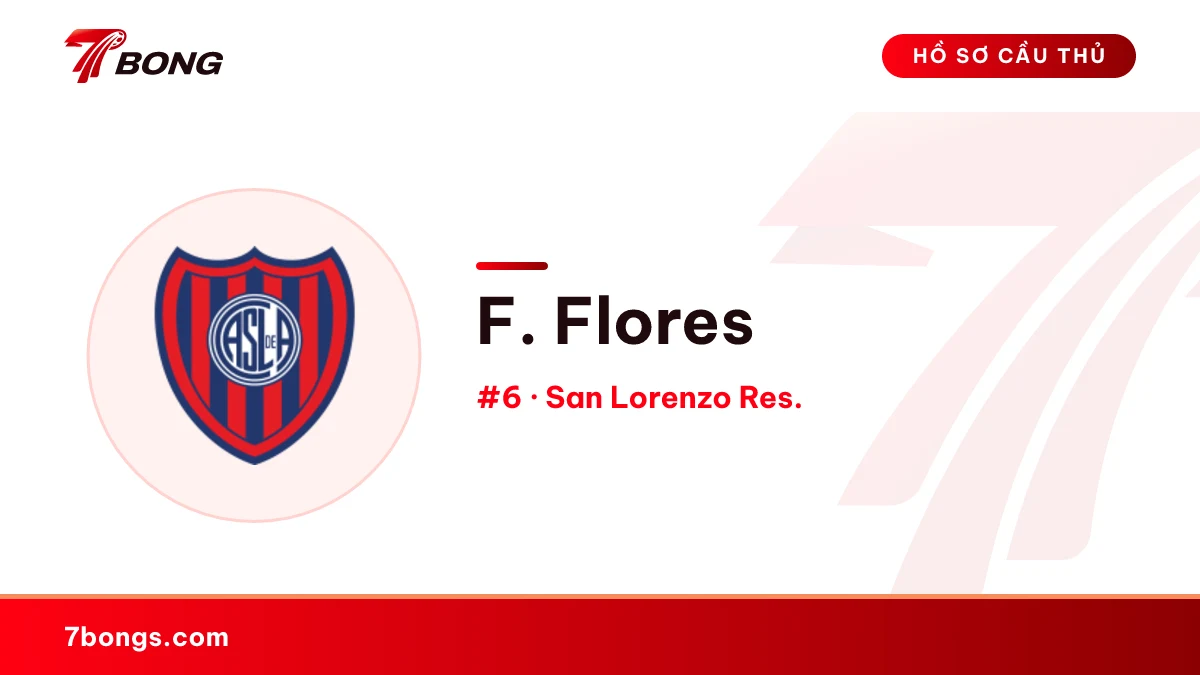 F. Flores — San Lorenzo Res.