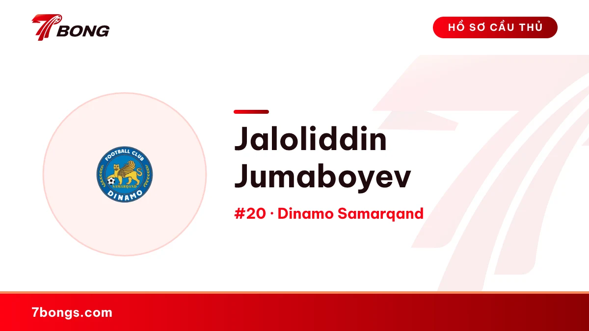 Jaloliddin Jumaboyev — Dinamo Samarqand