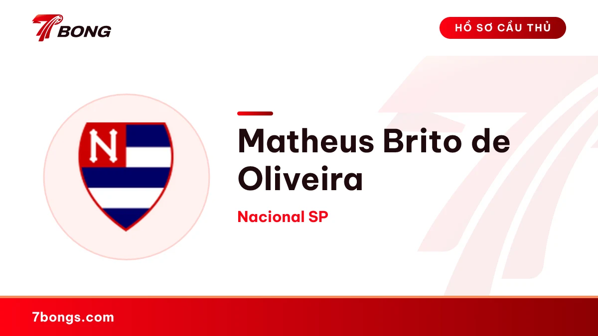 Matheus Brito de Oliveira — Nacional SP