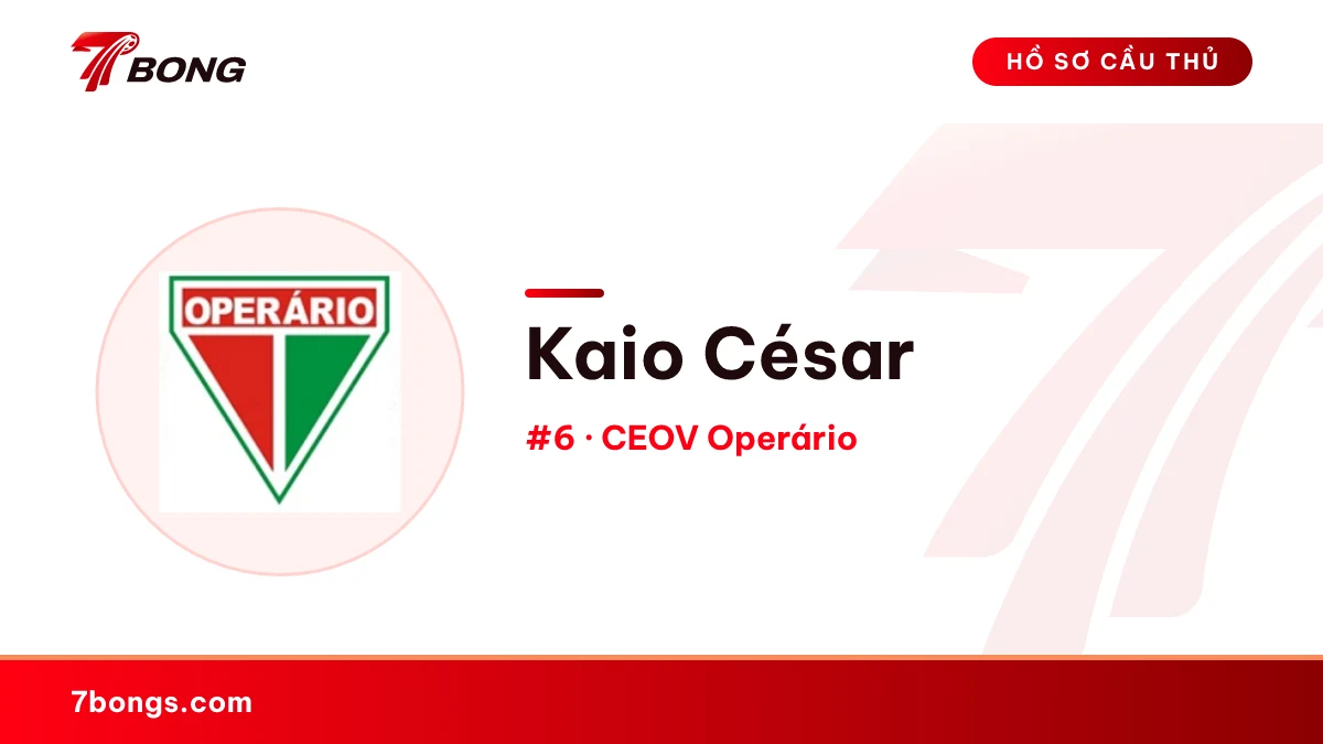 Kaio César — CEOV Operário