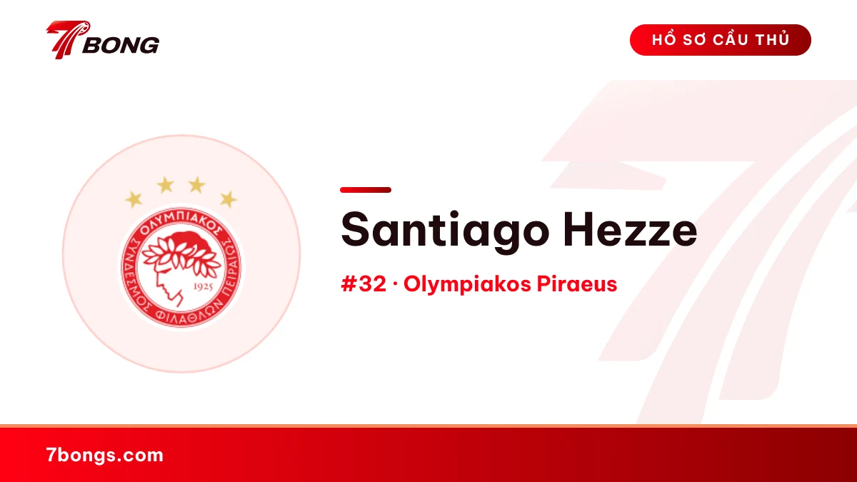 Santiago Hezze — Olympiakos Piraeus