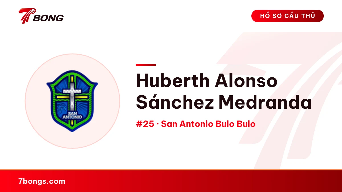 Huberth Alonso Sánchez Medranda — San Antonio Bulo Bulo