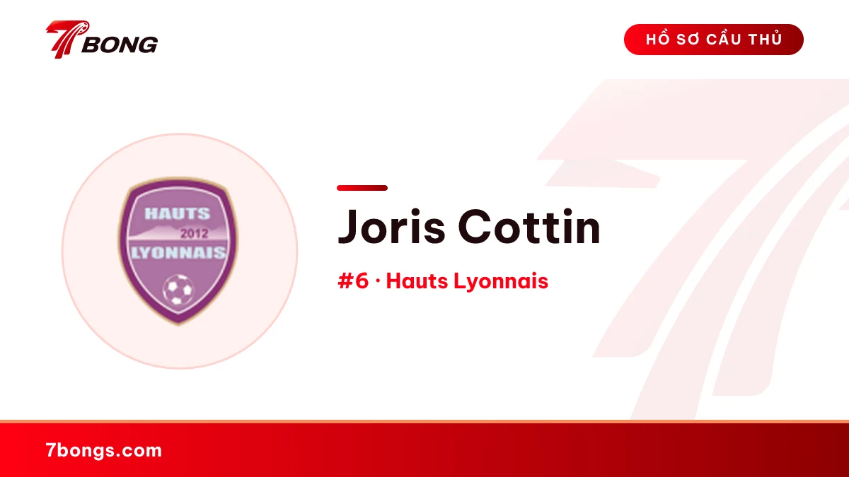 Joris Cottin — Hauts Lyonnais