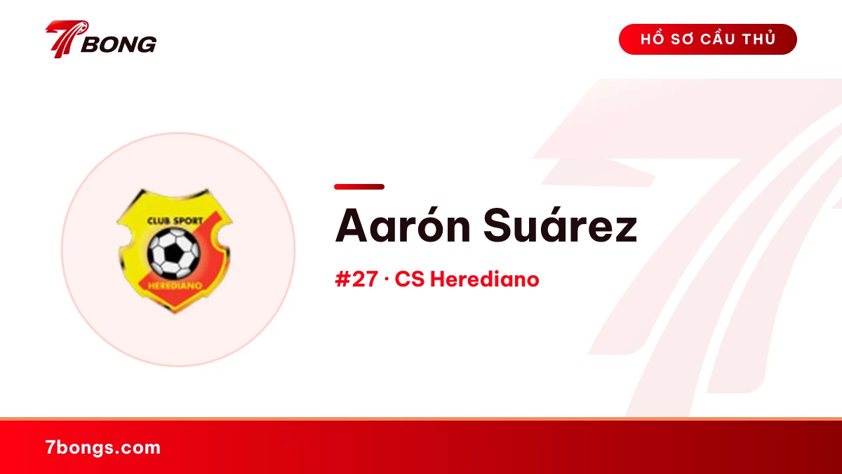 Aarón Suárez — CS Herediano
