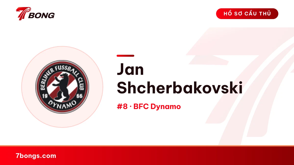 Jan Shcherbakovski — BFC Dynamo