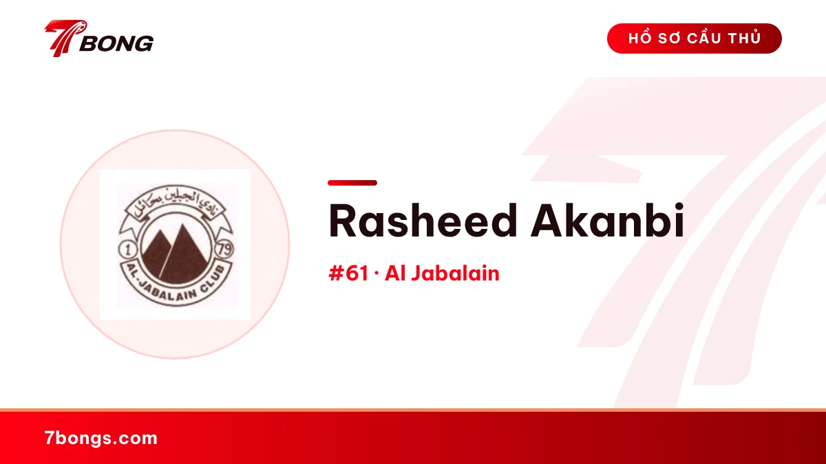 Rasheed Akanbi — Al Jabalain