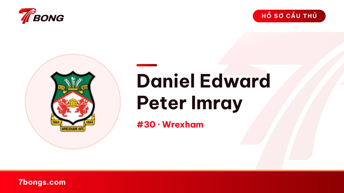 Daniel Edward Peter Imray — Wrexham