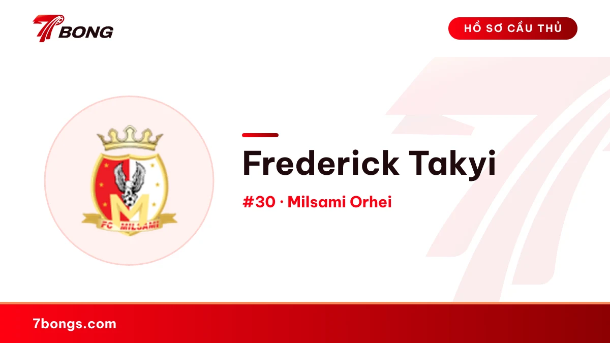 Frederick Takyi — Milsami Orhei