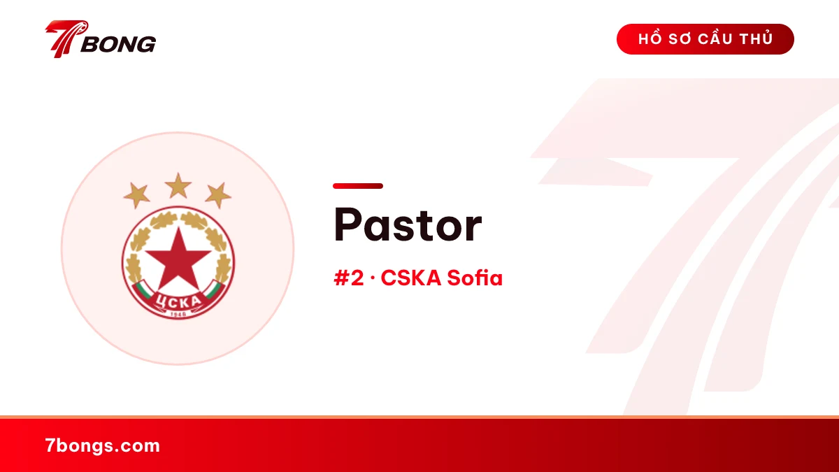 Pastor — CSKA Sofia