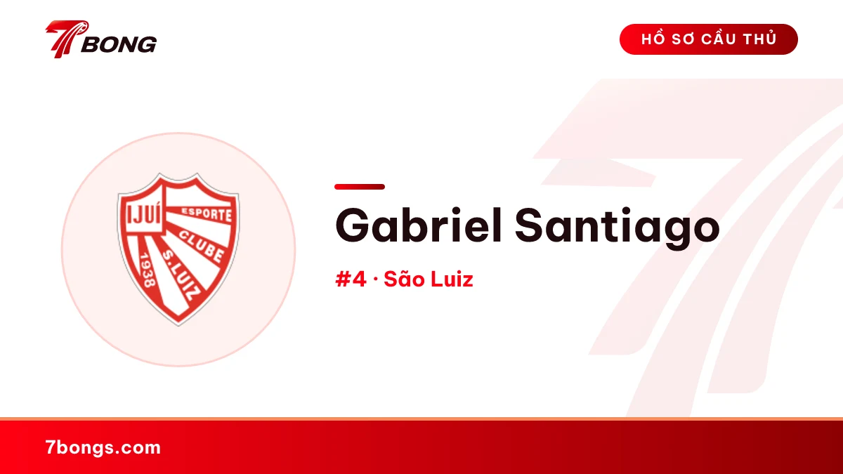 Gabriel Santiago — São Luiz