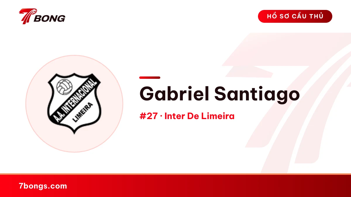 Gabriel Santiago — Inter De Limeira
