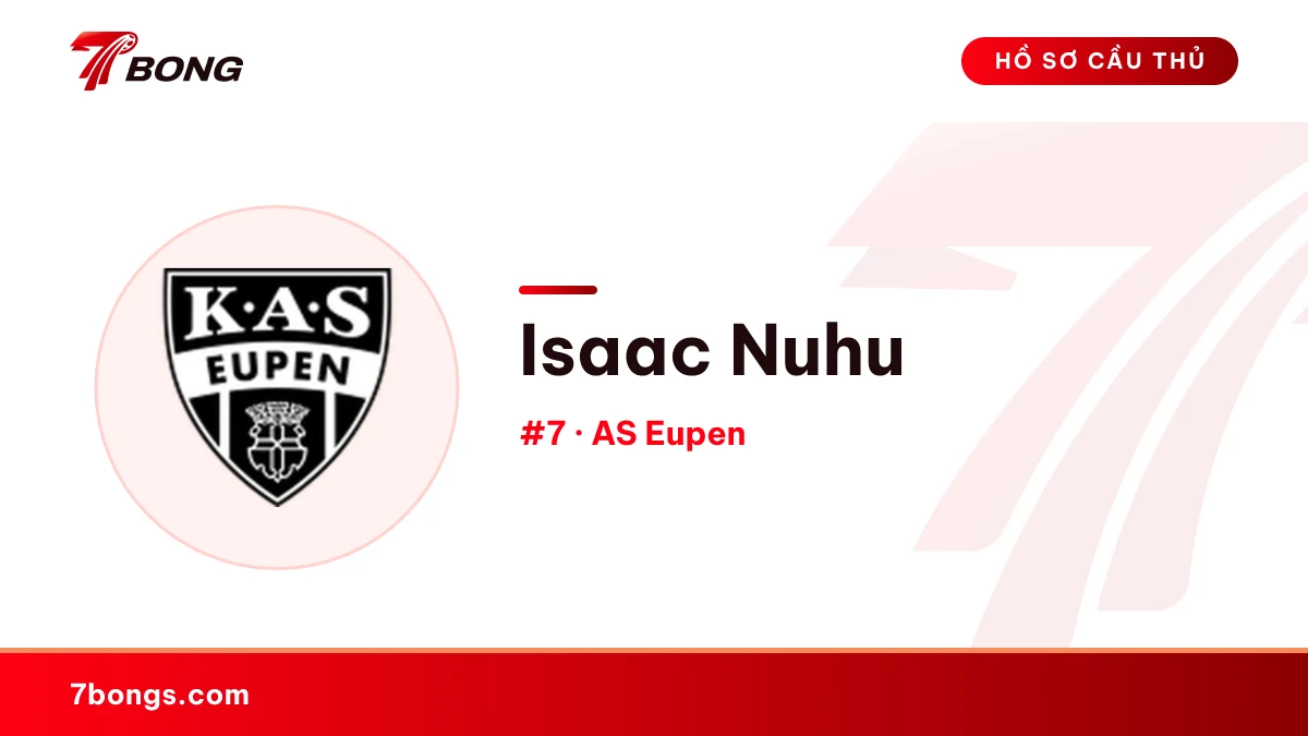 Isaac Nuhu — AS Eupen