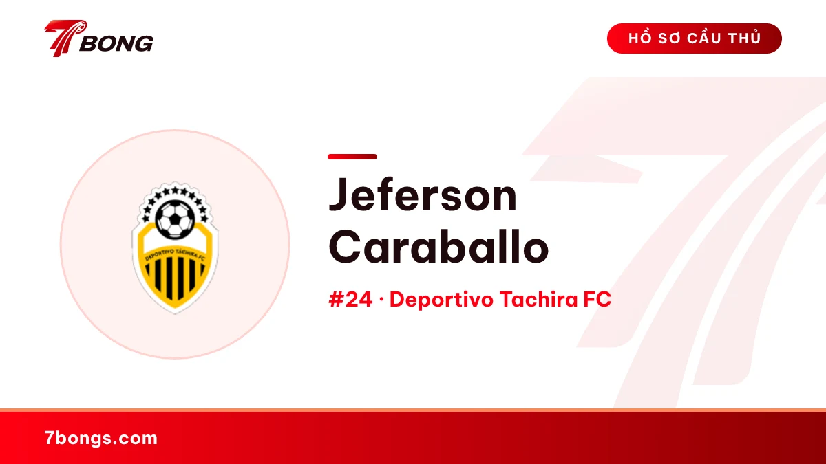 Jeferson Caraballo — Deportivo Tachira FC