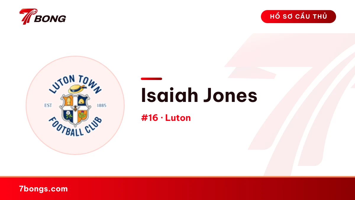 Isaiah Jones — Luton