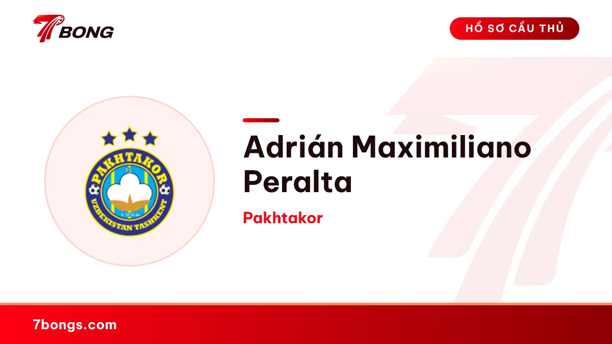 Adrián Maximiliano Peralta — Pakhtakor