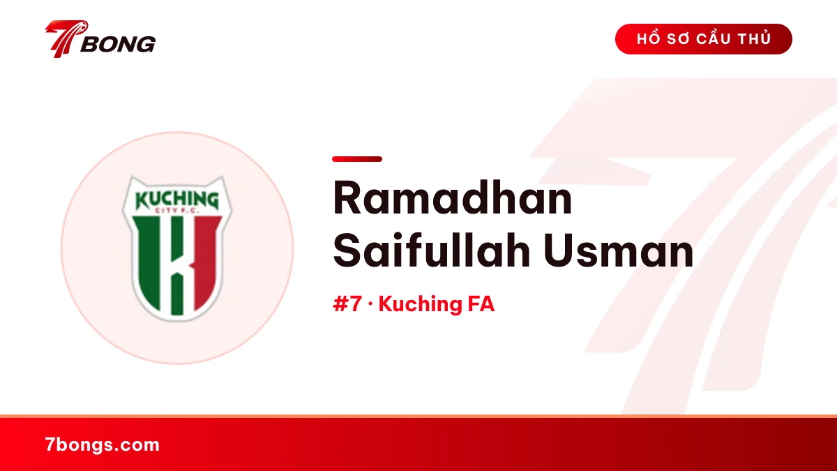 Ramadhan Saifullah Usman — Kuching FA