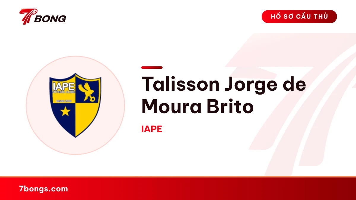 Talisson Jorge de Moura Brito — IAPE