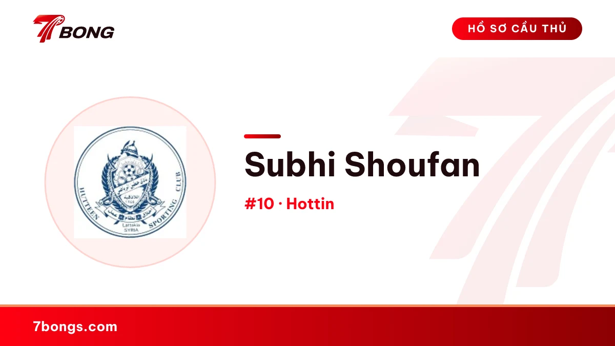 Subhi Shoufan — Hottin