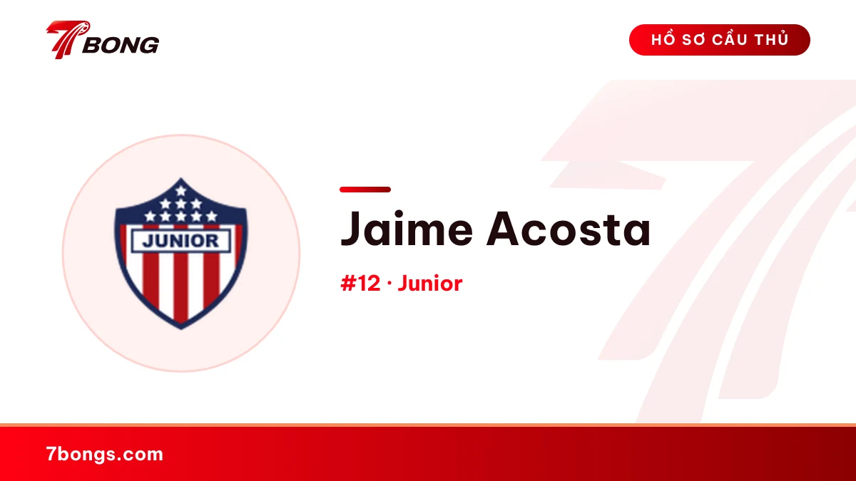 Jaime Acosta — Junior