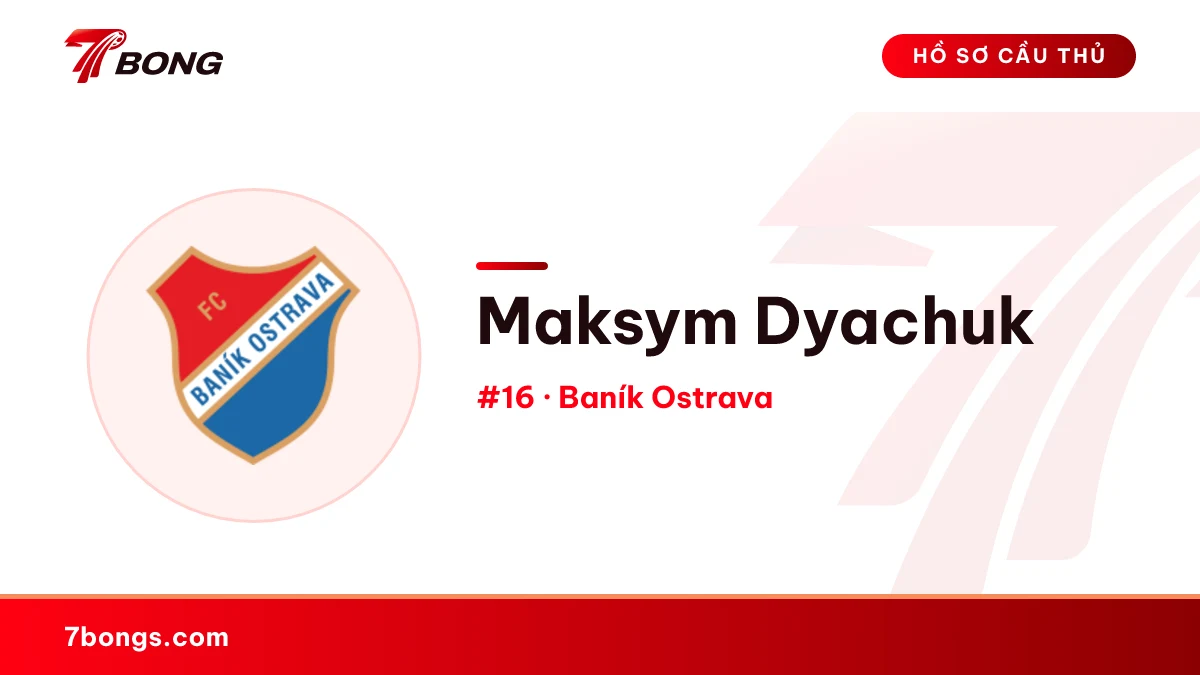Maksym Dyachuk — Baník Ostrava