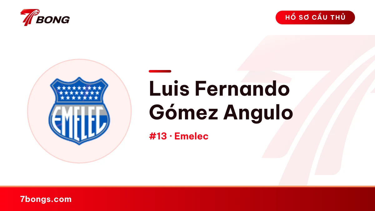 Luis Fernando Gómez Angulo — Emelec