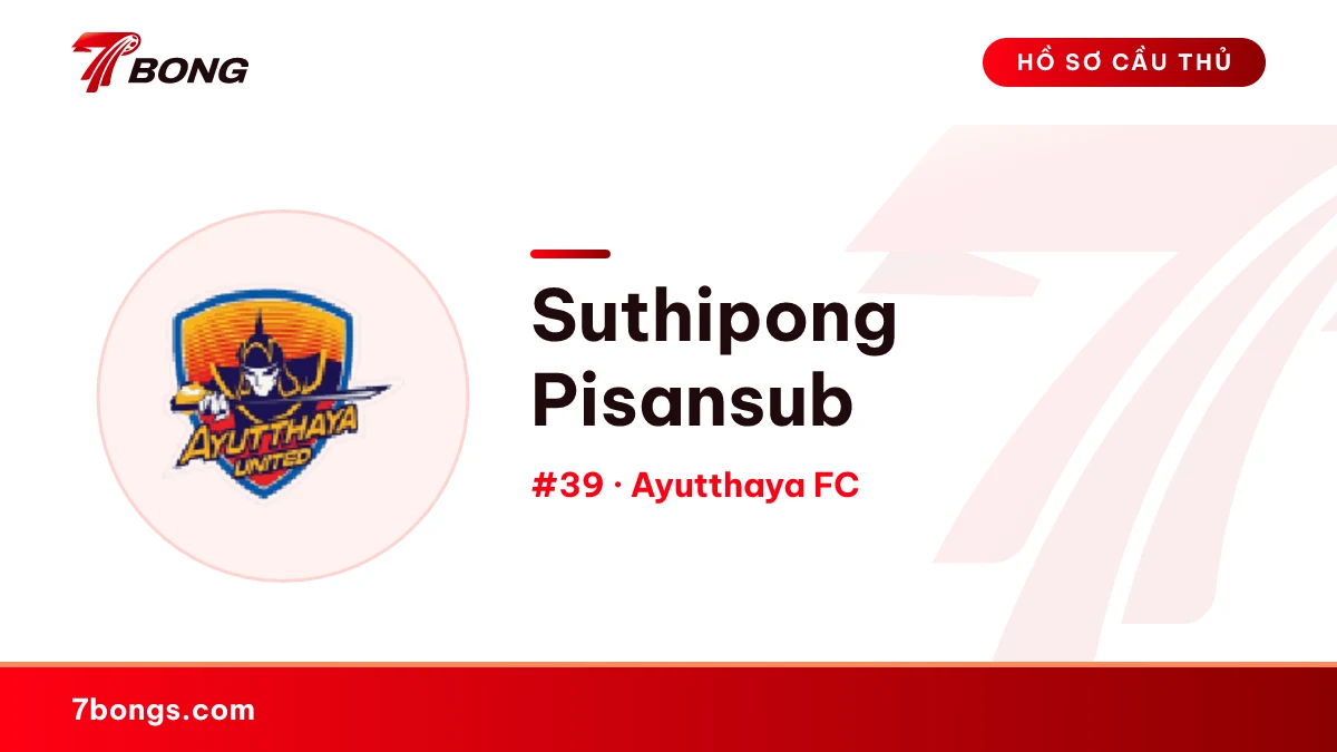 Suthipong Pisansub — Ayutthaya FC