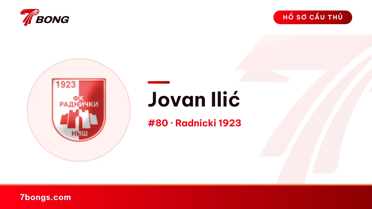 Jovan Ilić — Radnicki 1923