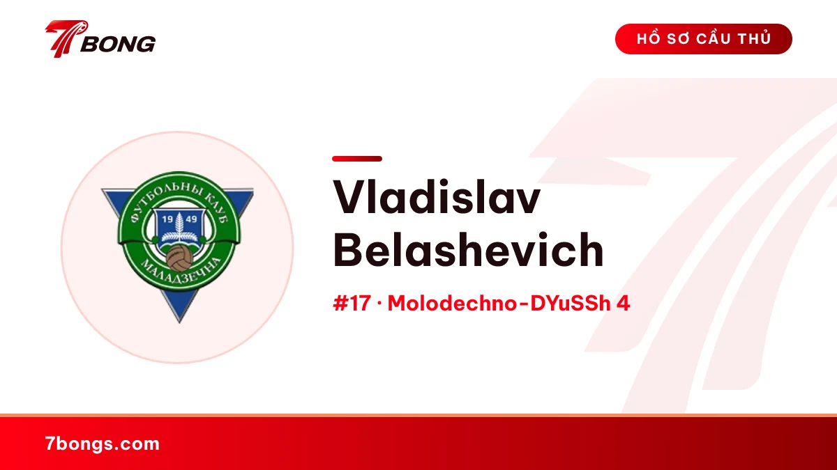 Vladislav Belashevich — Molodechno-DYuSSh 4