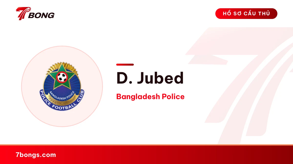 D. Jubed — Bangladesh Police