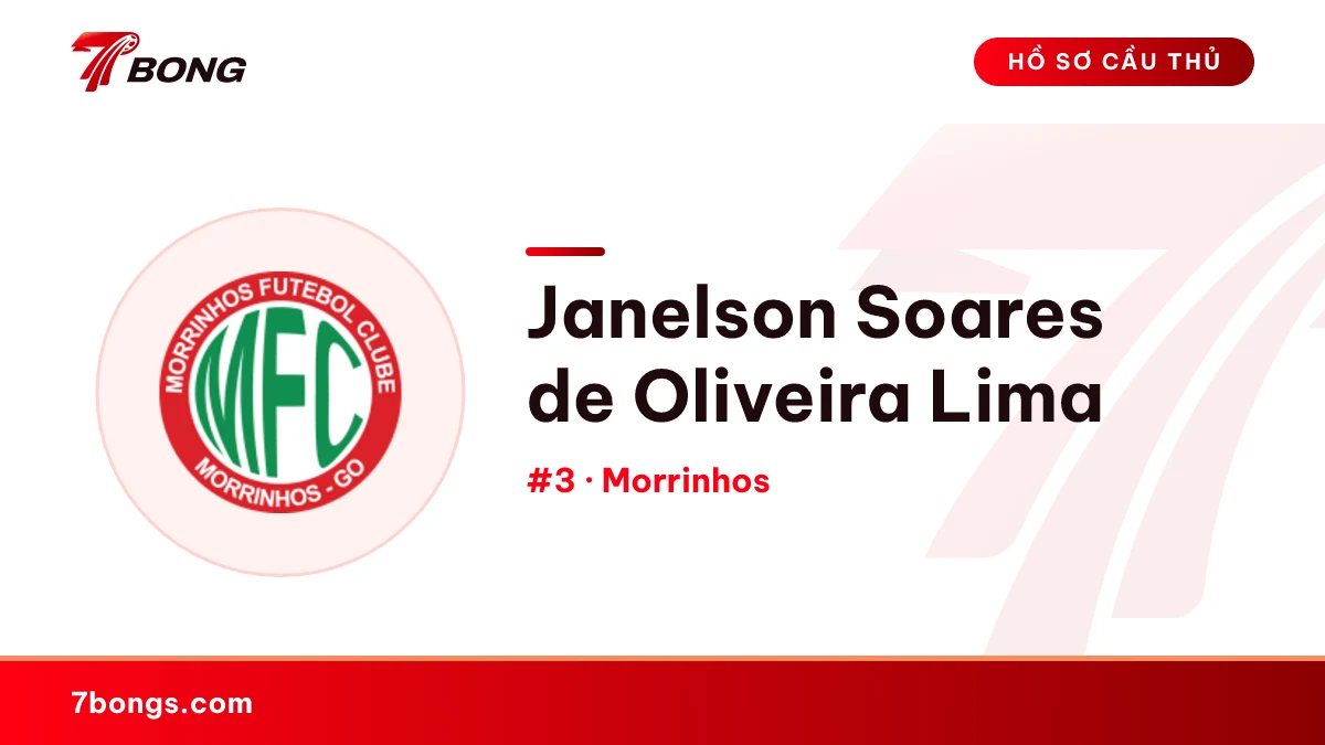 Janelson Soares de Oliveira Lima — Morrinhos
