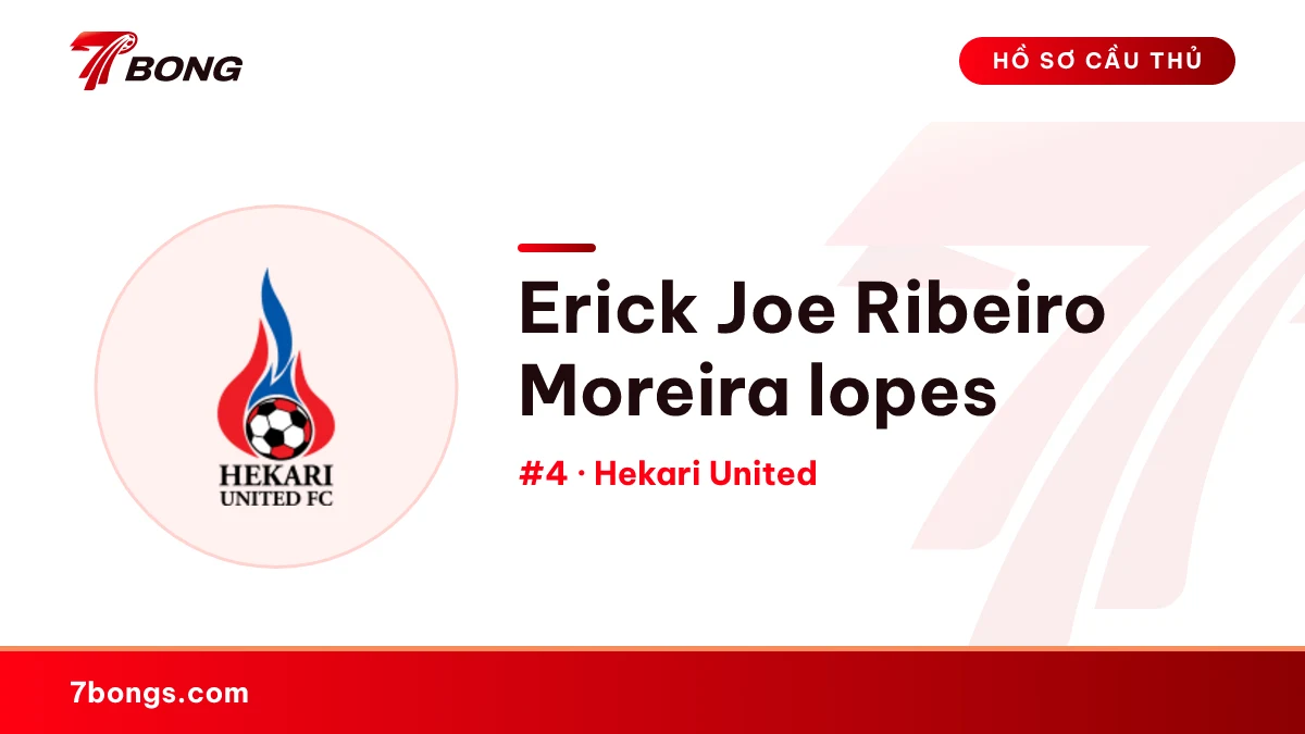 Erick Joe Ribeiro Moreira lopes — Hekari United