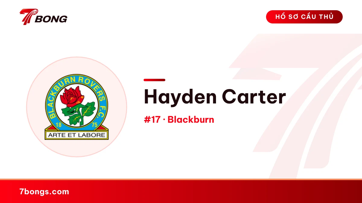 Hayden Carter — Blackburn